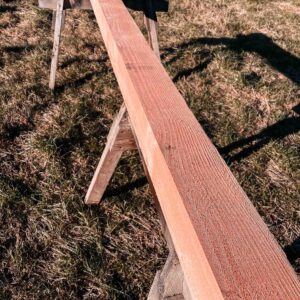 Skåret tømmer 10x10